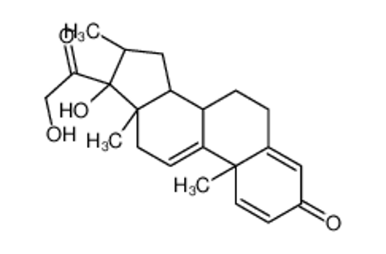 Picture of (8S,10S,13S,14S,16S,17R)-17-hydroxy-17-(2-hydroxyacetyl)-10,13,16-trimethyl-7,8,12,14,15,16-hexahydro-6H-cyclopenta[a]phenanthren-3-one