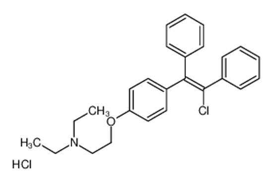 Picture of trans-Clomiphene Hydrochloride