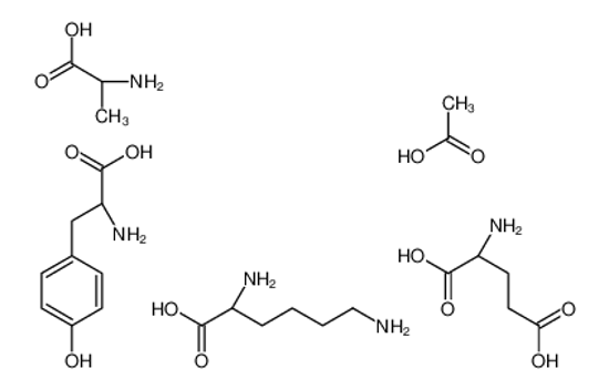 Imagem de acetic acid,(2S)-2-amino-3-(4-hydroxyphenyl)propanoic acid,(2S)-2-aminopentanedioic acid,(2S)-2-aminopropanoic acid,(2S)-2,6-diaminohexanoic acid
