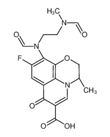 Picture of N,N'-Desethylene-N,N'-diformyl Levofloxacin