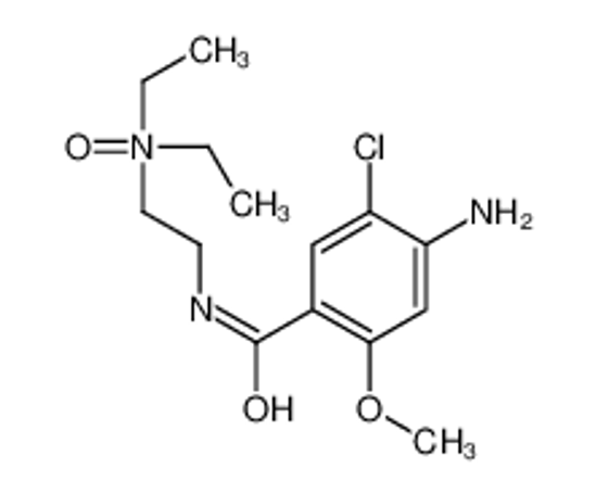 Picture of 2-[(4-amino-5-chloro-2-methoxybenzoyl)amino]-N,N-diethylethanamine oxide