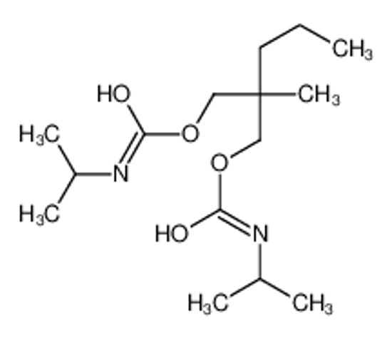 Изображение [2-methyl-2-(propan-2-ylcarbamoyloxymethyl)pentyl] N-propan-2-ylcarbamate