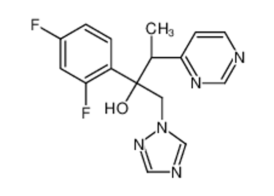 Изображение (2R,3S)-2-(2,4-difluorophenyl)-3-pyrimidin-4-yl-1-(1,2,4-triazol-1-yl)butan-2-ol