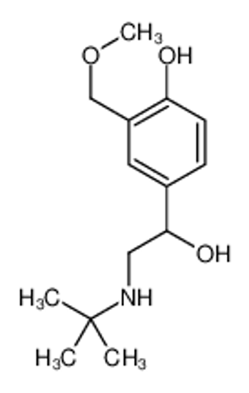 Picture of 4-[2-(tert-butylamino)-1-hydroxyethyl]-2-(methoxymethyl)phenol