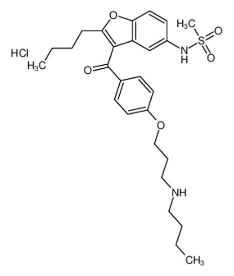 Изображение Desbutyl Dronedarone Hydrochloride