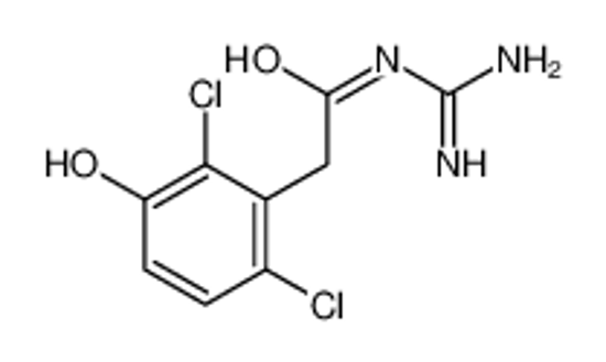 Picture of N-(diaminomethylidene)-2-(2,6-dichloro-3-hydroxyphenyl)acetamide