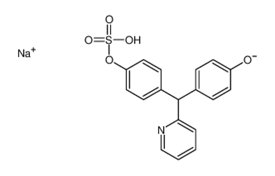 Picture of sodium,4-[pyridin-2-yl-(4-sulfooxyphenyl)methyl]phenolate