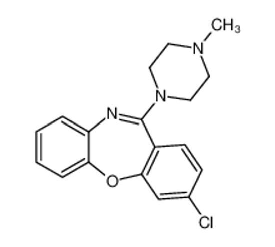 Picture of 9-chloro-6-(4-methylpiperazin-1-yl)benzo[b][1,4]benzoxazepine
