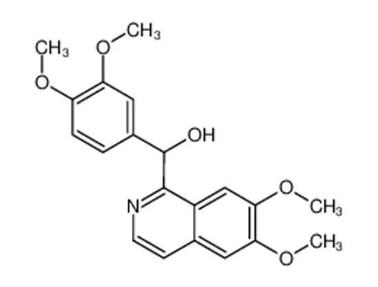 Picture of (6,7-dimethoxyisoquinolin-1-yl)-(3,4-dimethoxyphenyl)methanol