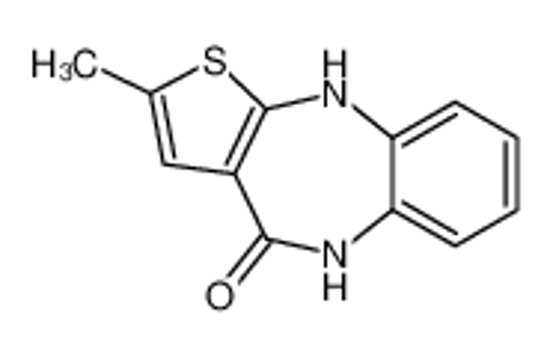 Picture of 2-methyl-5,10-dihydrothieno[3,2-c][1,5]benzodiazepin-4-one