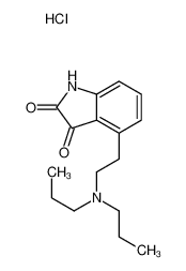 Picture of 4-[2-(dipropylamino)ethyl]-1H-indole-2,3-dione,hydrochloride