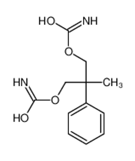 Picture of (3-carbamoyloxy-2-methyl-2-phenylpropyl) carbamate