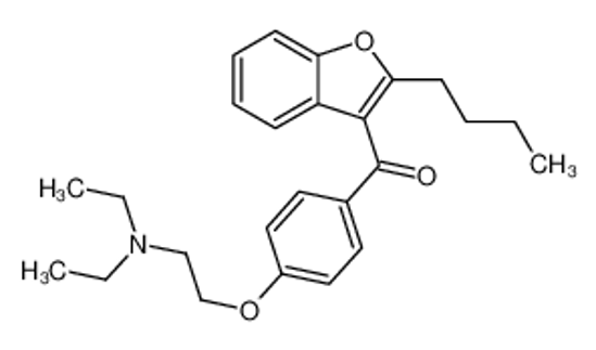 Picture of (2-butyl-1-benzofuran-3-yl)-[4-[2-(diethylamino)ethoxy]phenyl]methanone