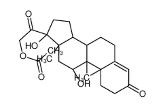 Picture of [2-[(8S,9R,10S,13S,14S,17R)-9-bromo-11,17-dihydroxy-10,13-dimethyl-3-oxo-1,2,6,7,8,11,12,14,15,16-decahydrocyclopenta[a]phenanthren-17-yl]-2-oxoethyl] acetate