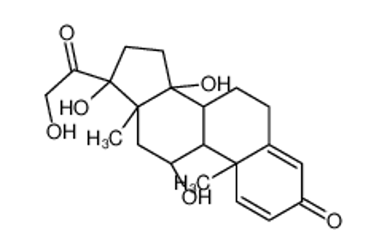Picture of (8R,9S,10R,11S,13S,14R,17R)-11,14,17-trihydroxy-17-(2-hydroxyacetyl)-10,13-dimethyl-6,7,8,9,11,12,15,16-octahydrocyclopenta[a]phenanthren-3-one
