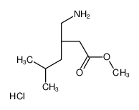 Imagem de methyl (3S)-3-(aminomethyl)-5-methylhexanoate,hydrochloride