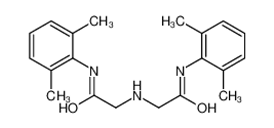 Picture of 2-[[2-(2,6-dimethylanilino)-2-oxoethyl]amino]-N-(2,6-dimethylphenyl)acetamide