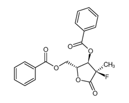 Изображение ((2R,3R,4R)-3-(benzoyloxy)-4-fluoro-4-methyl-5-oxotetrahydrofuran-2-yl)methyl benzoate