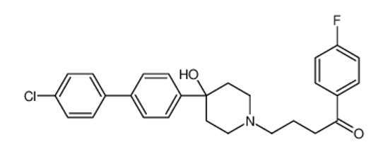 Picture of 4-[4-[4-(4-chlorophenyl)phenyl]-4-hydroxypiperidin-1-yl]-1-(4-fluorophenyl)butan-1-one
