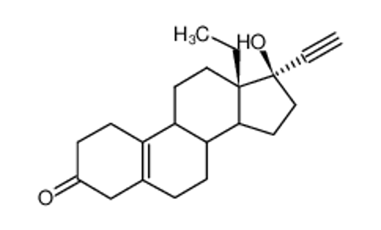 Изображение 13β-Ethyl-17α-ethynyl-17β-hydroxygon-5(10)-en-3-one