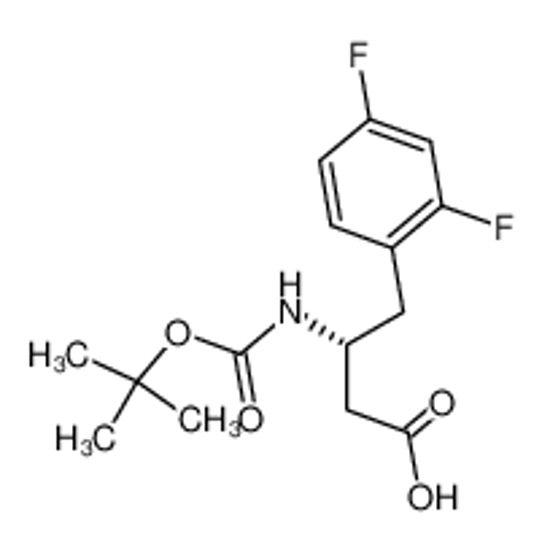 Imagem de (R)-3-((tert-butoxycarbonyl)amino)-4-(2,4-difluorophenyl)butanoic acid