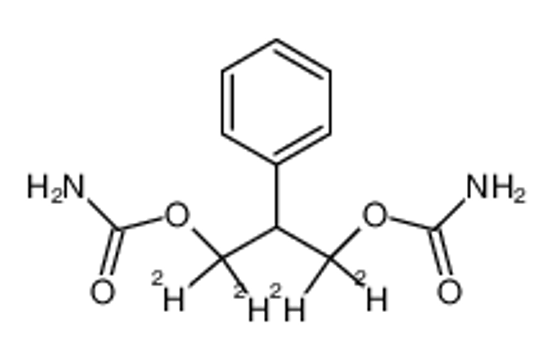 Picture of 2-Phenyl-(1,1,3,3-tetra-deuterio)-1,3-propanediol Dicarbamate