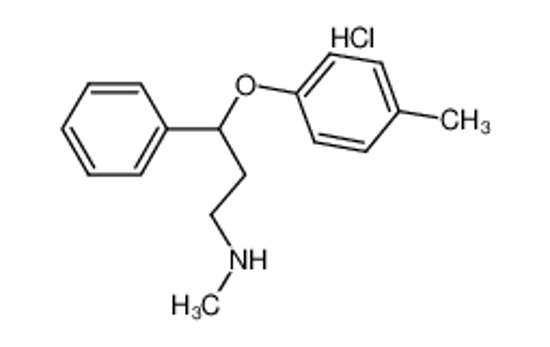 Picture of N-methyl-3-phenyl-(p-methylphenoxy)propylamine hydrochloride