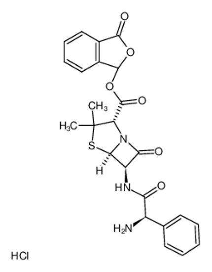 Picture of talampicillin hydrochloride