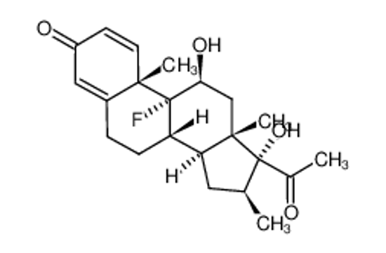Picture of 16β-methyl-9α-fluoro-11β,17α-dihydroxy-1,4-pregnadiene-3,20-dione