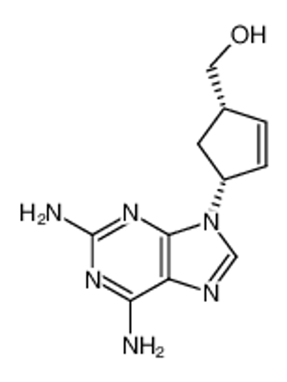 Picture of (1α,4α)-4-(2,6-Diamino-9H-purin-9-yl)-2-cyclopentenyl-carbinol