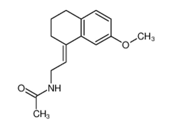 Picture of (E)-1-[2-(acetylamino)ethylidene]-7-methoxy-1,2,3,4tetrahydronaphthalene