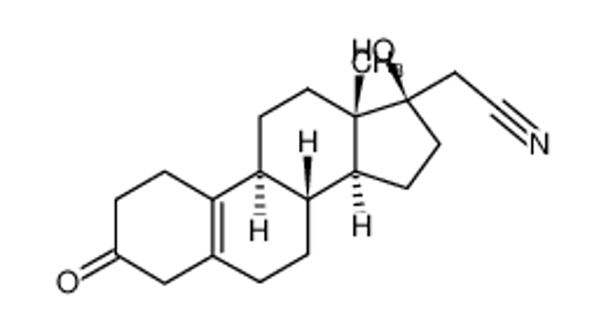 Изображение 17α-Cyanomethyl-13β-methyl-17β-hydroxy-gon-5(10)-en-3-on