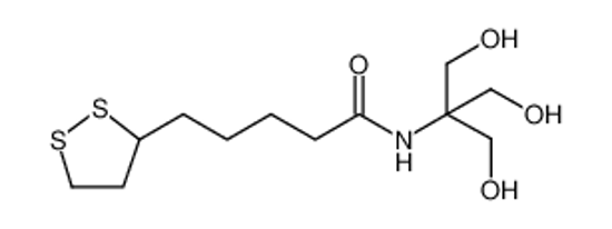 Picture of 1,2-Dithiolane-3-pentanamide, N-[2-hydroxy-1,1-bis(hydroxymethyl)ethyl]-