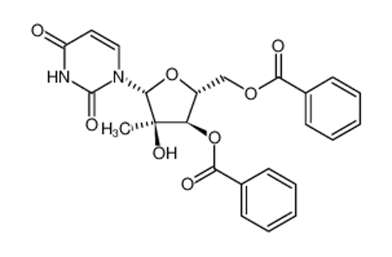 Picture of Uridine, 2'-C-methyl-, 3',5'-dibenzoate