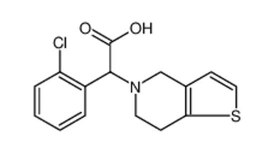 Picture of Thieno[3,2-c]pyridine-5(4H)-acetic acid, α-(2-chlorophenyl)-6,7-dihydro-