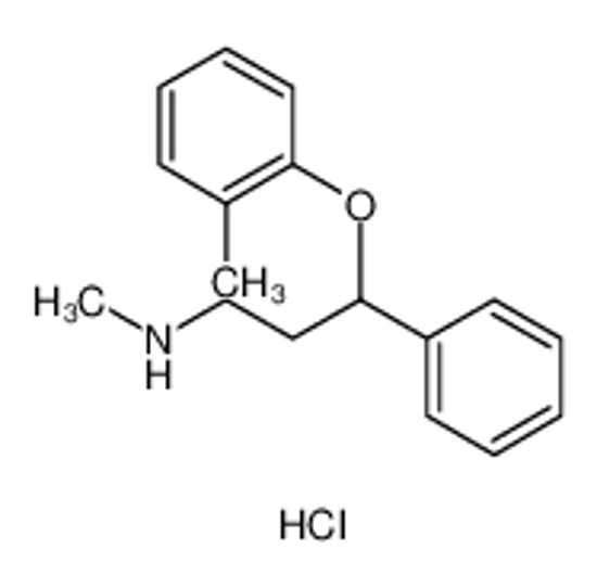 Picture of Benzenepropanamine, N-methyl-γ-(2-methylphenoxy)-, hydrochloride ()