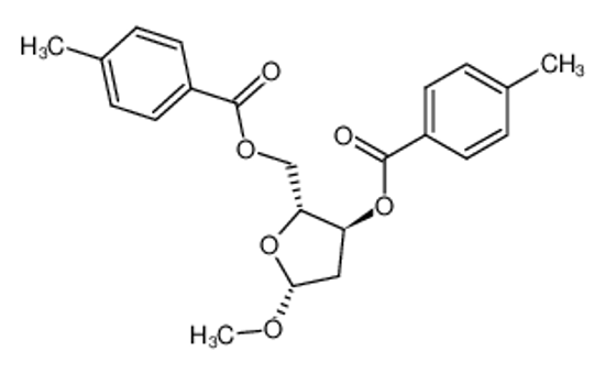 Picture of methyl 2-deoxy-3,5-di-O-p-toluoyl-β-D-erythropentofuranoside