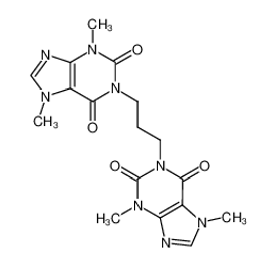 Picture of 1,1'-trimethylenebis[theobromine]
