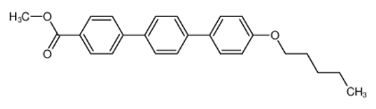 Picture of 1-carbomethoxy-4''-(pentyloxy)terphenyl