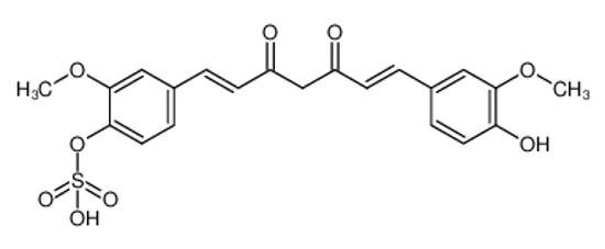 Picture of curcumin sulphate