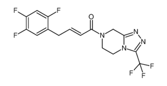 Picture of (2E)-1-[5,6-Dihydro-3-(trifluoromethyl)-1,2,4-triazolo[4,3-a]pyrazin-7(8H)-yl]-4-(2,4,5-trifluorophenyl)-2-buten-1-one