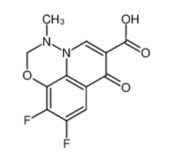Imagem de 9,10-difluoro-3-methyl-7-oxo-2,3-dihydro-7H-pyrido[1,2,3-de][1,3,4]-benzoxadiazine-6-carboxylic acid