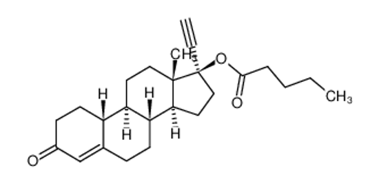 Изображение 17-valeryloxy-19-nor-17βH-pregn-4-en-20-yn-3-one