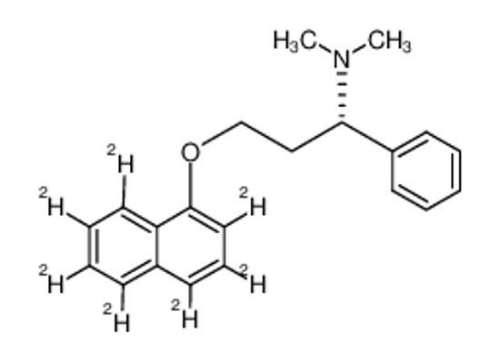 Picture of (S)-N,N-dimethyl-3-((naphthalen-1-yl-d7)oxy)-1-phenylpropan-1-amine