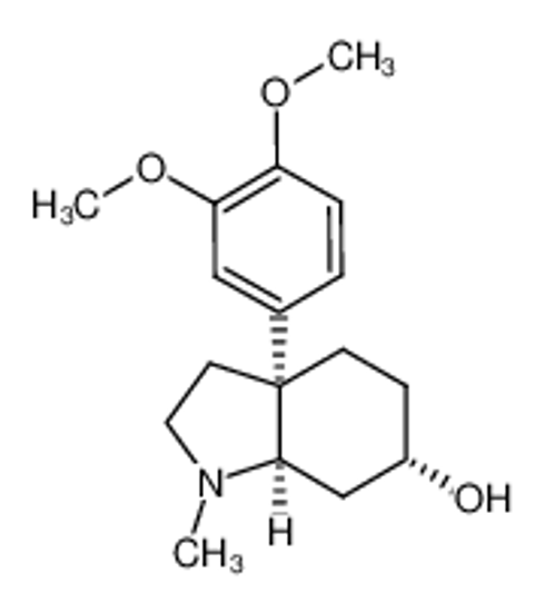 Imagem de (3aR,6S,7aR)-3a-(3,4-dimethoxyphenyl)-1-methyloctahydro-1H-indol-6-ol