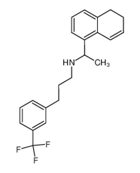 Picture of [1-(5,6-dihydronaphthalen-1-yl)ethyl]-[3-(3-trifluoromethylphenyl)propyl]amine