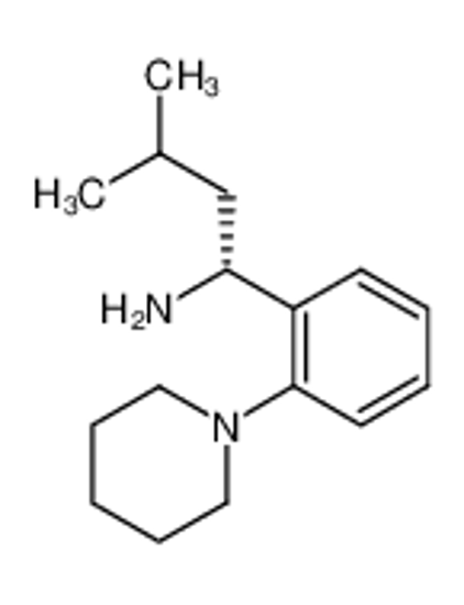 Изображение (R)-3-methyl-1-(2-(1-pieridinyl)phenyl)-butylamine