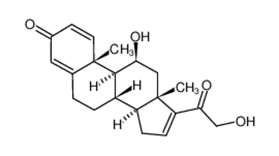 Изображение 11β,21-dihydroxy-1,4,16-pregnatriene-3,20-dione