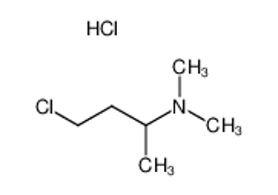 Picture of N,N-dimethyl-α-methyl-γ-chloropropylamine hydrochloride