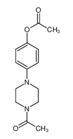 Picture of 1-(4-Acetoxyphenyl)-4-acetylpiperazine